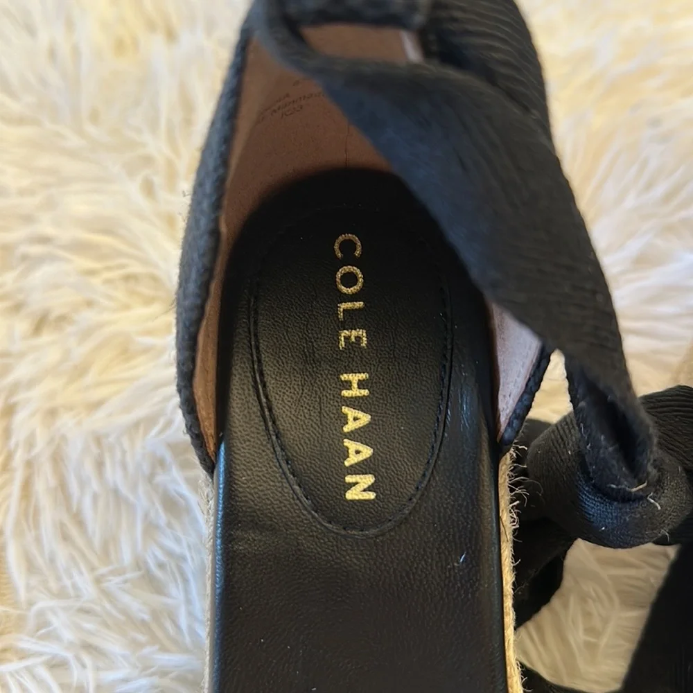 NEW $170 Cole Haan x Anthropologie Hampton Platform wedge sandals women size 6.5